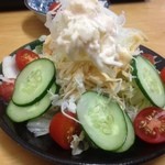 みや古食堂 - 2014.7.16　生野菜のサラダ☆　４６０円