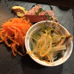 八丁堀ワイン食堂パパン - 前菜3種盛り