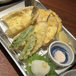 せいもん払い - キス天ぷら。