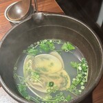 せいもん払い - 蛤。お出汁が最高に美味しいです。