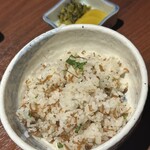 せいもん払い - じゃこ飯