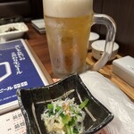 せいもん払い - お通し