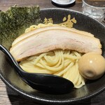 中華そば 雀 - 特製つけ麺、大盛り400g