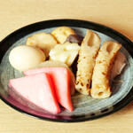お通しのおでんが【500円】で食べ放題！