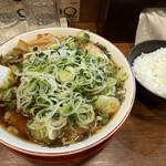 中華そば 朱三園 - 