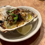 えぼし - えぼしコースの牡蠣のガーリック焼き