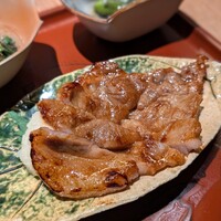 京都一の傳  六本木ヒルズ店 - 天恵美豚の麹みそ焼定食