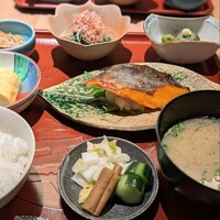 京都一の傳  六本木ヒルズ店 - さけの蔵みそ焼定食