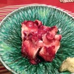 鮨座 醤の - タコのやわらか煮