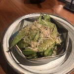 路地裏マルコ - 焼き枝豆400円