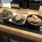 日本酒食堂SO-KEN - ３種盛り合わせ800円