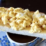 ５５カフェ - たまごペーストたっぷり