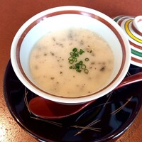 青山 星のなる木 - 黒トリュフの茶碗蒸し　美味しい～