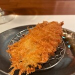 酒肴 新屋敷 - 1個じゃ足りないカキフライ