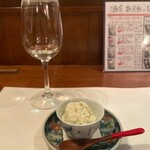 酒肴 新屋敷 - 黒胡麻アイス