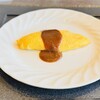 아사마 다이닝 - オムレツ　信州味噌デミグラスソース