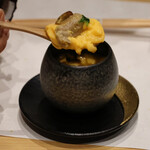 すき焼き十二天 - 【進肴】和牛の逸品 茶碗蒸し