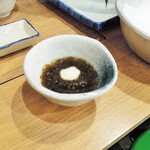 磯丸水産 - 付きだし(もづく)