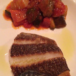 Wine Bar Ke Qoo - コース④イサキのソテー。