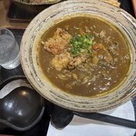 長栄寺ゆたか - とり天カレーうどん1100円