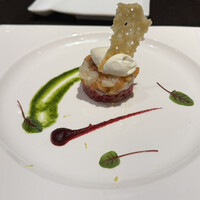 IL PINOLO SKY TERRACE 横浜 - ホタテとサーモンのタルターレ