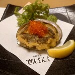 せんざん - あわびの天婦羅