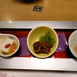 せんざん - 前菜三種盛り