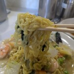 嘉苑 - 海老あんかけ焼きそば