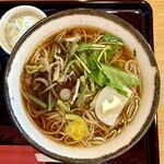 昇月庵 - 山菜そば