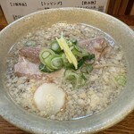沖縄麺処 天願 - 塩軟骨ソーキそば＋背脂TP