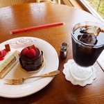 Kanon - ケーキとアイスコーヒー