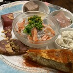 ヒグチ亭 - 前菜盛り合わせ