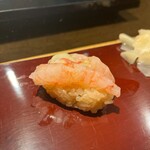 築地 男前鮓 - 赤海老