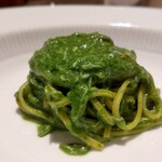 TATSUMI - タリオリーニ、越前蟹、ジェノベーゼ