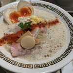 鯛白湯らーめん ○de▽ - 