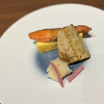 北こぶし知床 ホテル＆リゾート - 炙って盛り付けてくれる