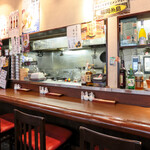 臥龍 - カウンター席