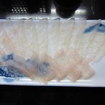 カワハギの刺身：2009年12月