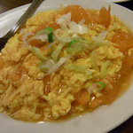 台湾料理 味鮮館 - トマト卵炒め
