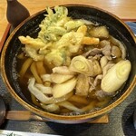 カフェ アブロード - 肉天ぷらうどん