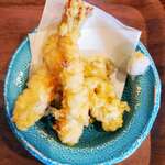 よりみち食堂 - 天ぷらの盛り合わせ