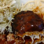 洋食 みやもと - ハンバーグ