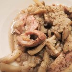 ビストロ ティアボ - ティアボのおすすめメニューの中にあった、
      鴨とキノコのリゾット880円