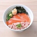 Tuna Tartare and Dutch Island Salmon Rice Bowl