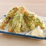 Deep-Fried Chikuwa with Seaweed