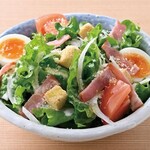 Bacon and Soft-Boiled Egg Caesar Salad