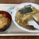 三重食堂 - ミニ親子丼セット¥680