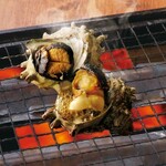 Grilled Live Turban Shell