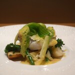 フィエルテ - 佐賀県産 7日熟成 太刀魚/鹿児島県産 筍/カレー