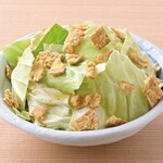 Super Delicious Crispy Squid Tempura with Salted Cabbage